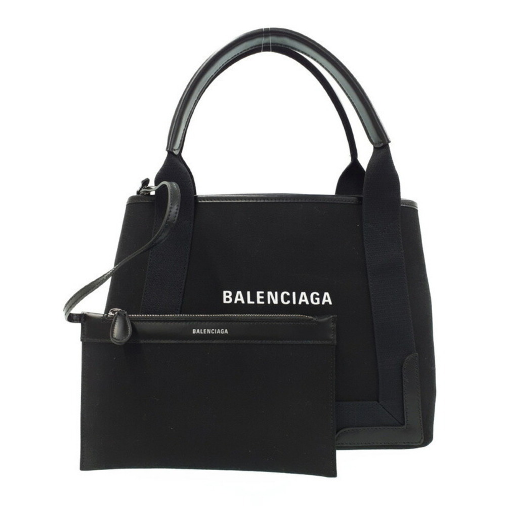 Balenciaga Navy Blue Cabas Tote Bag - Picture 1 of 9
